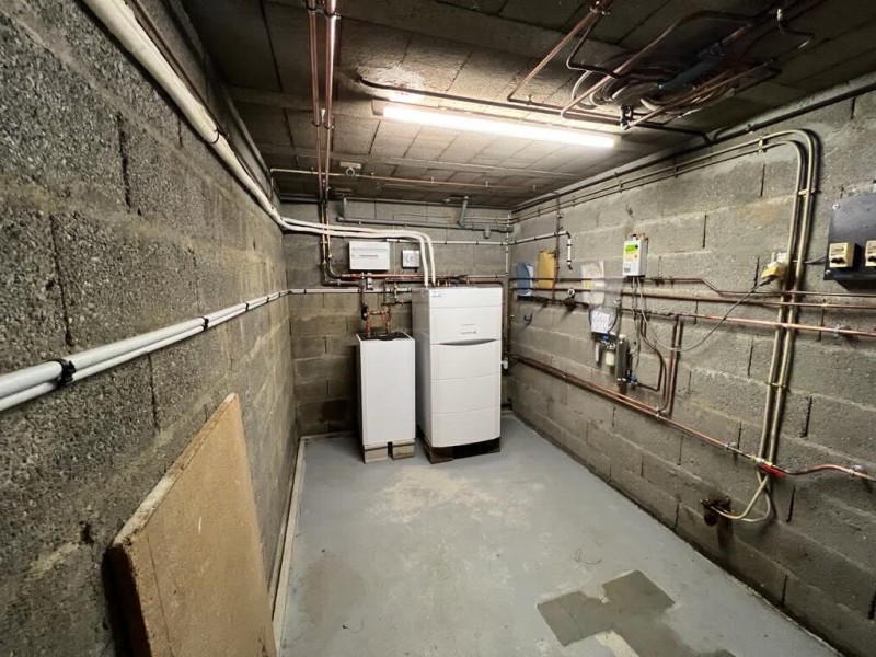 Installation d'une pompe à chaleur chez un particulier