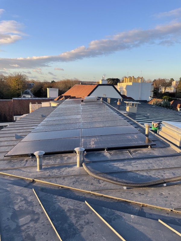 réalisation d’une installation de panneaux photovoltaïques 16kwc