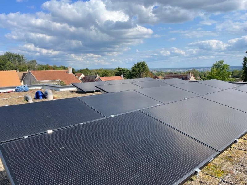 Installation de panneaux solaires photovoltaïques 6kw à Orgeval