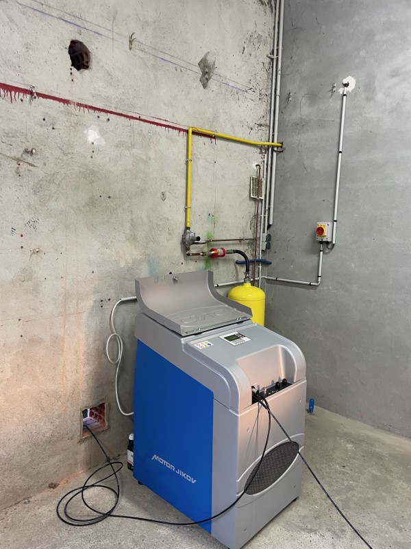 station GNV pour les voitures 