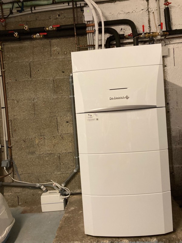 réalisation d’une pompe à chaleur avec production d’eau chaude 