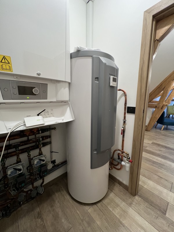 pompe à chaleur maison de 380m2 