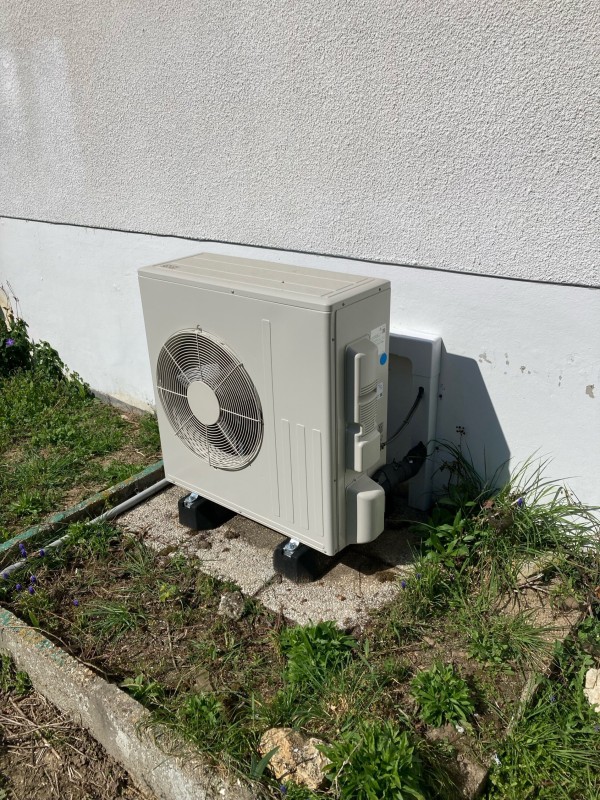 réalisation d’une pompe à chaleur avec production d’eau chaude 