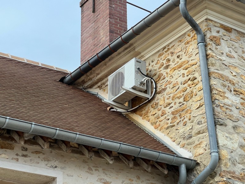 pompe à chaleur maison de 380m2 