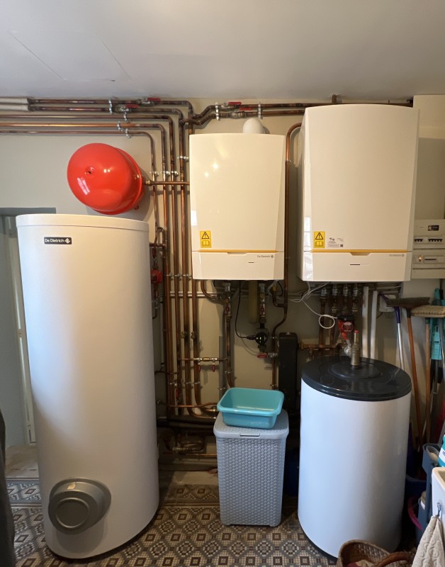 pompe à chaleur hybride gaz réalisée en 2018 