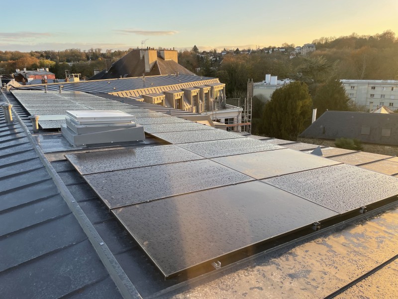 réalisation d’une installation de panneaux photovoltaïques 16kwc